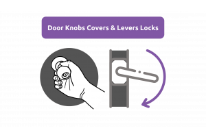 Product Spotlight: Door Knob covers and lever locks