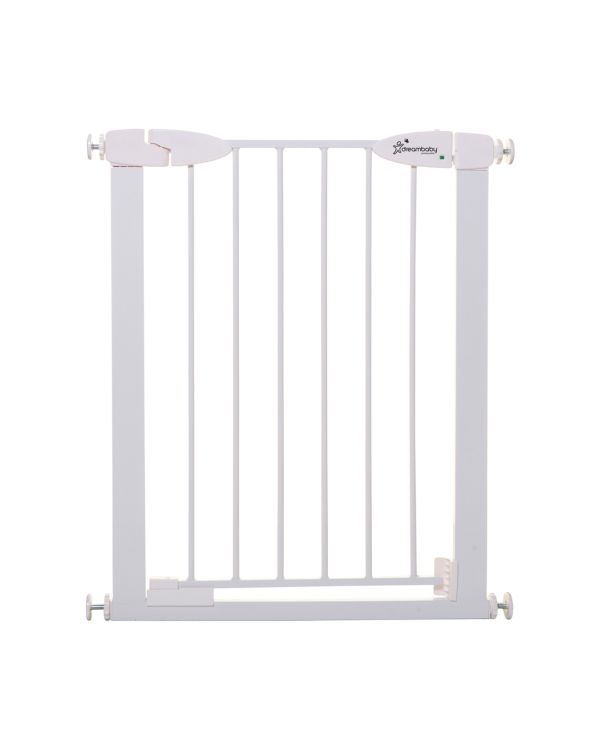 Lindam 7cm Universal Extension White Stair Safety Gate Pet Baby Open Close New 