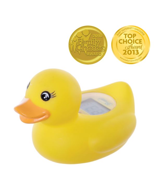 Cute Water Temperature Tester Baby Duck Digital Thermometer Bath Floating Toy UK 