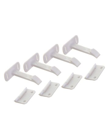 Adhesive Safety Latches - 4 Pack