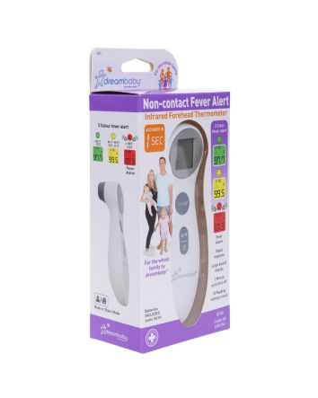 NON-CONTACT FEVER ALERT INFRARED FOREHEAD THERMOMETER